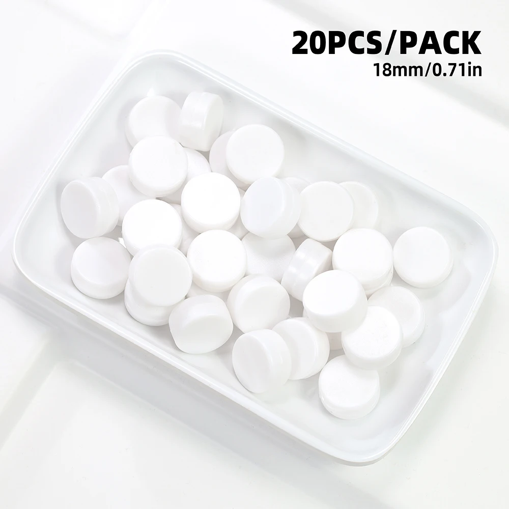 20 szt. Dzwoneczków do lalek, piszczące zabawki do naprawy, do przyszy Rattle box 18mm