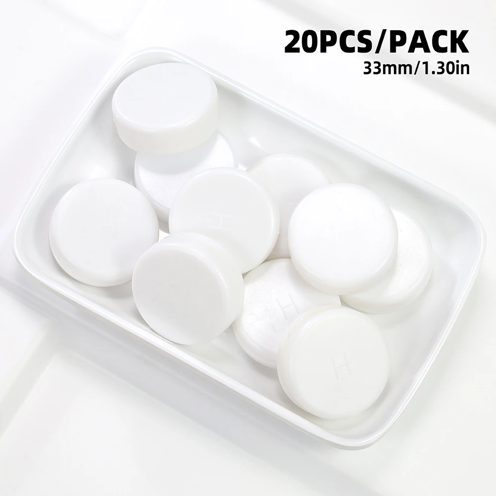 20 szt. Dzwoneczków do lalek, piszczące zabawki do naprawy, do przyszy Rattle box 33mm