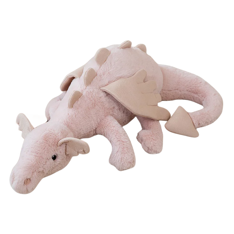 30/50/70/90cm Flying Dragon Action Figure Stuffed Toy Flying Wings Din Różowy smok cx