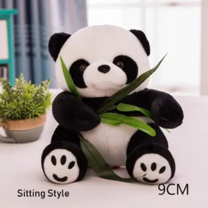9~40cm Super Cute Stuffed Kid Animal Soft Plush Panda Present Kneeling Sitting style