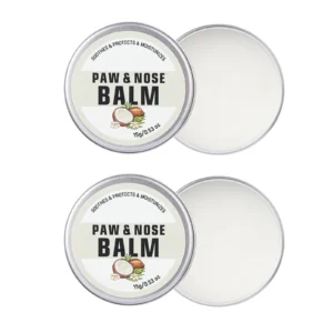 Balsam do łap i nosa dla psa i kota nawilżający wosk ochronny Pomarańczowy