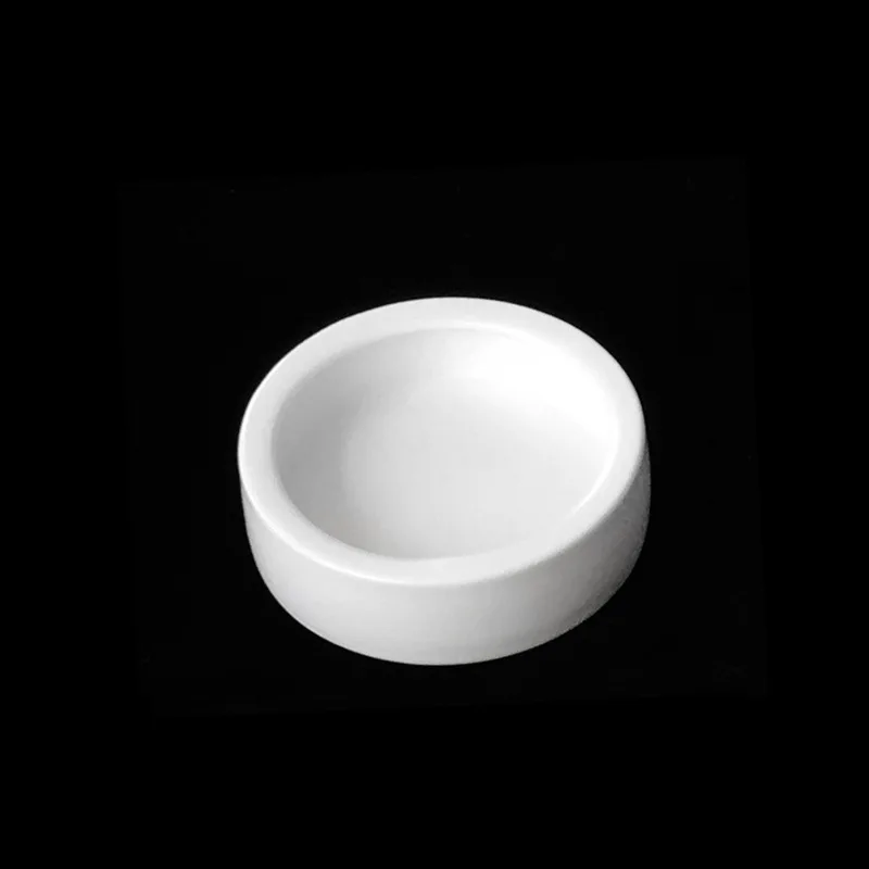 Ceramiczna mini miska antyucieczkowa dla gadów - robaki mączne i woda Jasnozielony
