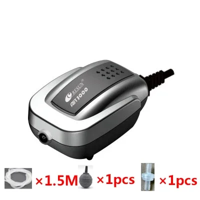 Cicha pompa powietrza 220V do akwarium i stawu rybnego 2W–4W Niebieski