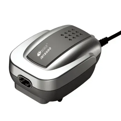 Cicha pompa powietrza 220V do akwarium i stawu rybnego 2W–4W Zielony