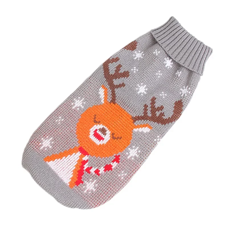 Ciepły sweterek dla psa na zimę Reindeer