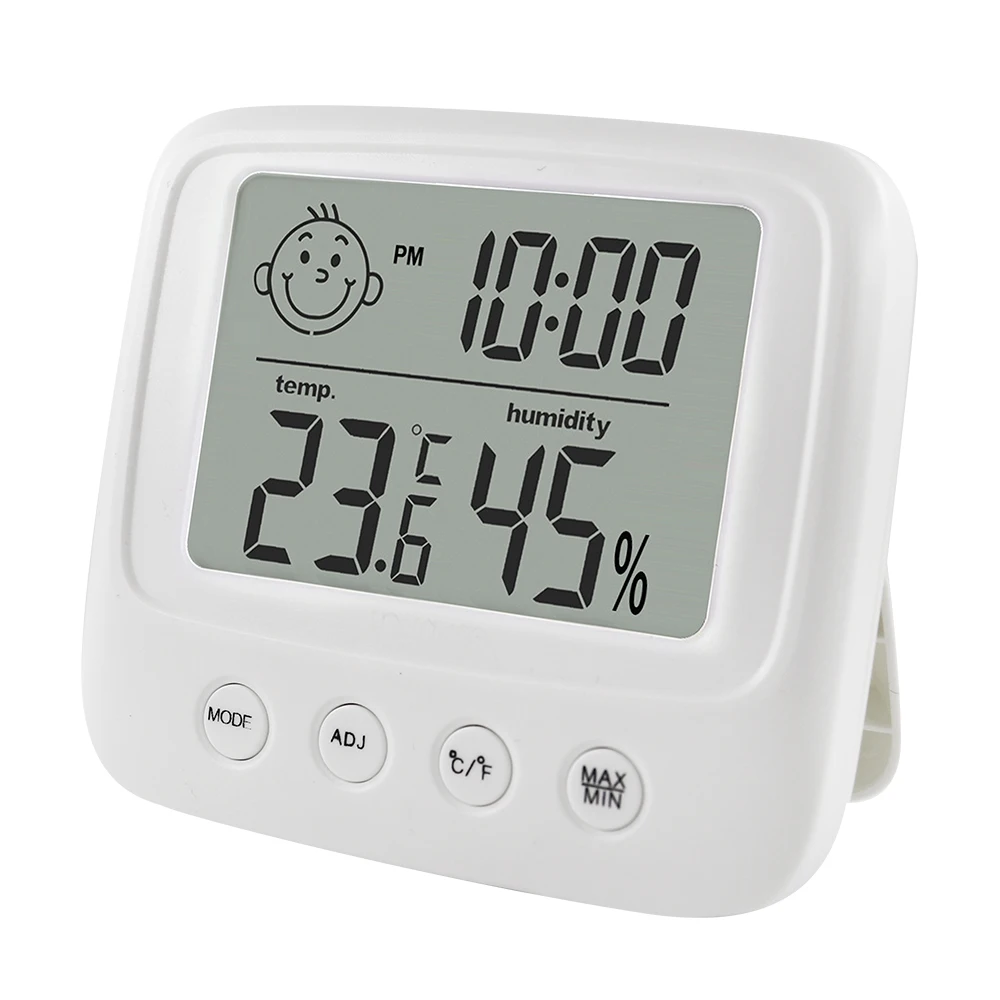 Cyfrowy termometr higrometr LCD do terrarium E