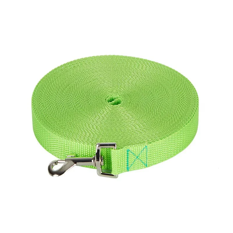 Długa smycz treningowa dla psa Lichtgroen