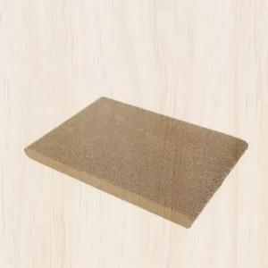 Dwupanelowa kartonowa podkładka drapak dla kota sofa Czarny