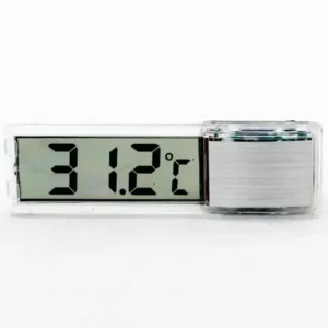 Elektroniczny termometr LCD do akwarium z miernikiem temperatury żółty