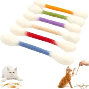 Filcowe waciki dla kota do gryzienia 6 szt. Multicolor