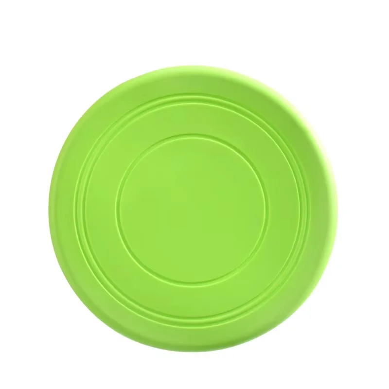 Frisbee dla psa z miękkiej gumy Zielony