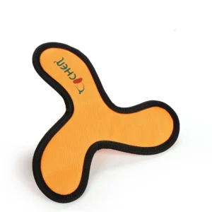 Frisbee dla psa z miękkiej tkaniny, odporne na gryzienie Żółty