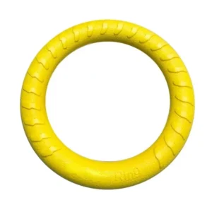 Frisbee dla psa z miękkiej pianki EVA - pływające i bezpieczne dla zębów Żółty