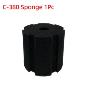 Gąbka filtracyjna do akwarium - cichy filtr biologiczny ze skimmerem C 380 sponge