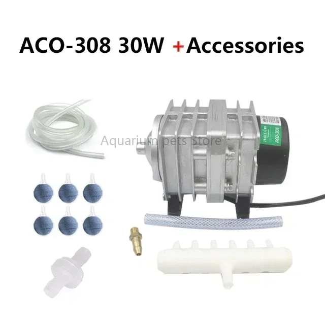 Hailea 220V sprężarka powietrza do akwarium 70L/min Czerwony
