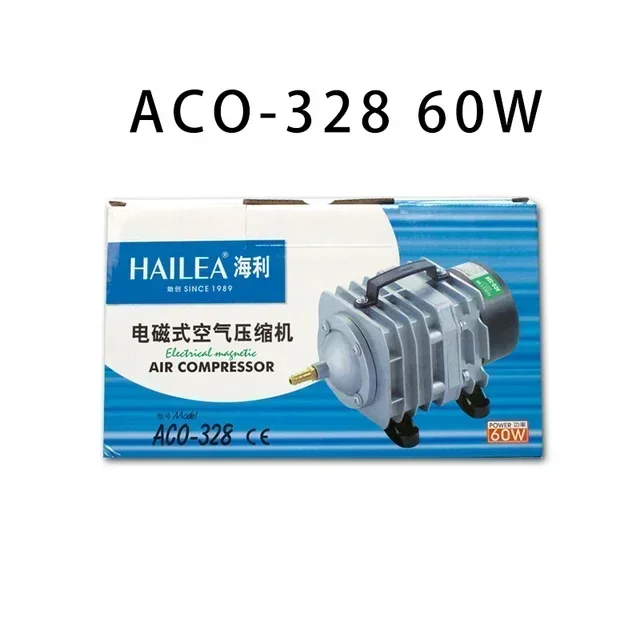 Hailea 220V sprężarka powietrza do akwarium 70L/min Fioletowy