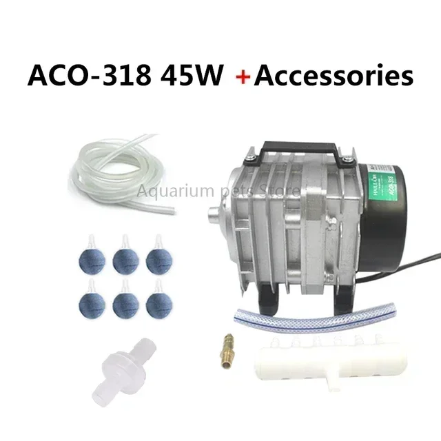 Hailea 220V sprężarka powietrza do akwarium 70L/min Niebieski