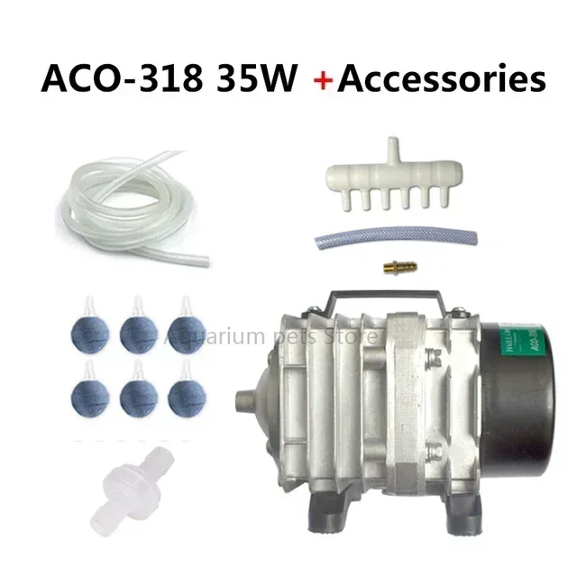 Hailea 220V sprężarka powietrza do akwarium 70L/min Różowy