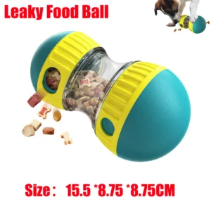 Interaktywny dozownik karmy dla psa i kota - kaczka Leaky food ball