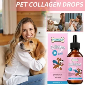 Kolagenowe krople dla psa i kota - suplement na sierść i skórę 60 ml 