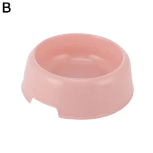 Kolorowa miska dla psa i kota z plastiku Różowy