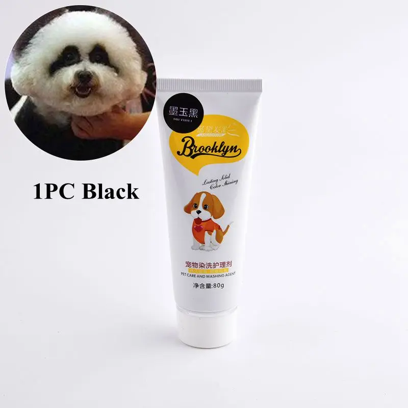 Krem koloryzujący do sierści psa i kota - 80 g Khaki