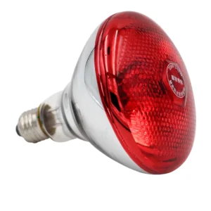 Lampa grzewcza podczerwień 220V dla gadów i płazów 100-275W Czerwony
