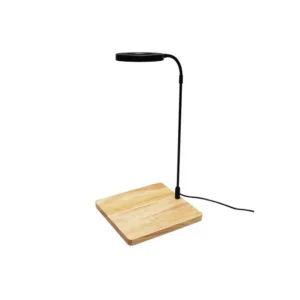 Lampa LED do akwarium 10W z drewnianą listwą i regulacją wysokości 18,