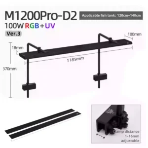 Lampa LED Week Aqua M do akwarium roślinnego z aplikacją M1200 d2 and shade
