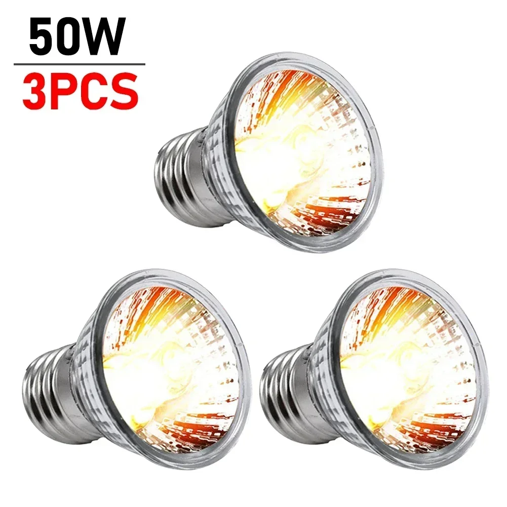 Lampa do wygrzewania gadów E27 żółw jaszczurka kameleon 25-100W Pomarańczowy