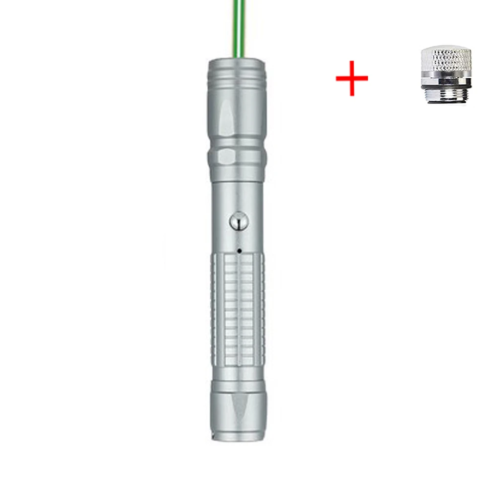 Laserowa zabawka interaktywna dla kota - wskaźnik USB LED Srebrny