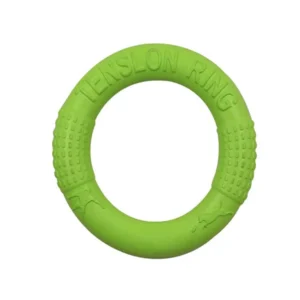 Latający dysk EVA dla psa – frisbee do treningu Zielony