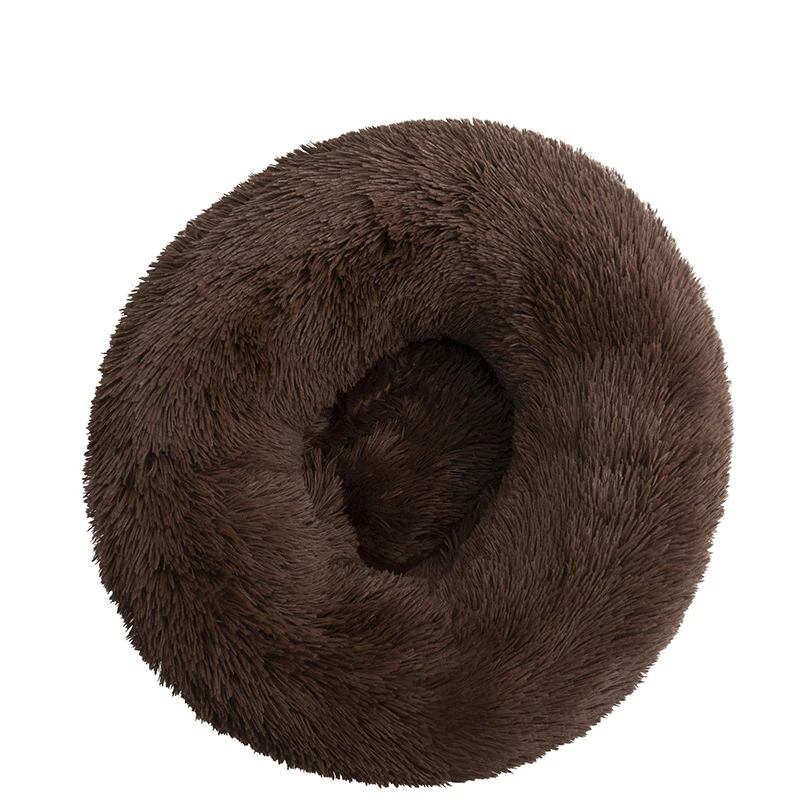 Legowisko donut XXL dla dużego psa Różowy