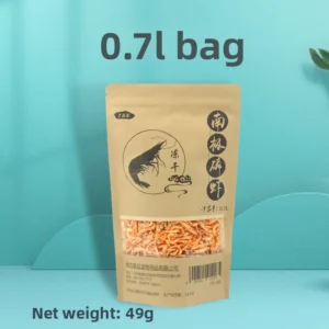 Liofilizowany kryl antarktyczny - pokarm dla ryb 0.7l 49g