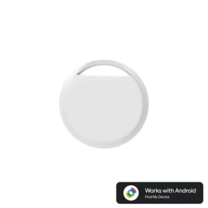 Lokalizator GPS Bluetooth Android do obroży psa i kota – tag śledzący Biały