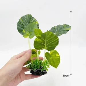 Mała trawa podwodna do akwarium — miniaturowe rośliny dekoracyjne Biały