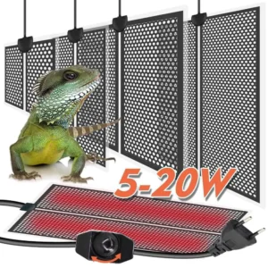 Mata grzewcza dla gadów 5–20W z kontrolą temperatury – terrarium i akwarium