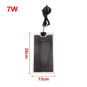 Mata grzewcza do terrarium 5–45W z regulatorem temperatury Czerwony