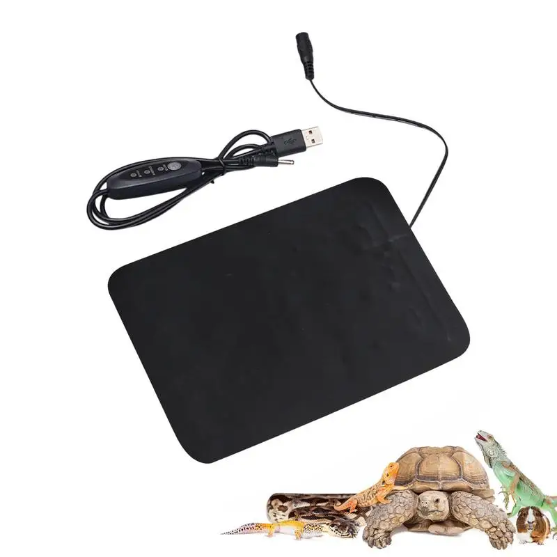 Mata grzewcza USB z PVC do terrarium i hydroponiki