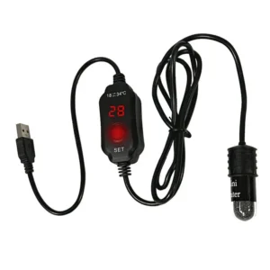 Mini grzałka do akwarium USB z termostatem Aa501 1