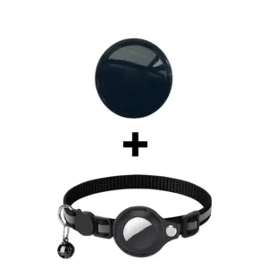 Mini lokalizator Bluetooth dla zwierząt kompatybilny z Apple Find My śliwka