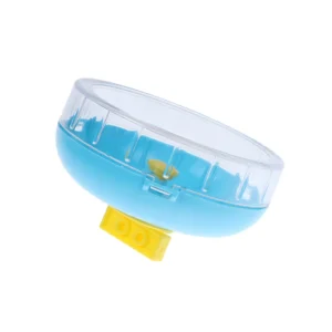 Mini plastikowe kółko do klatki dla chomika 11 cm Ciemny brąz