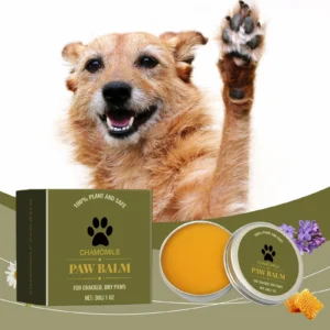 Naturalny balsam ochronny do łap dla psa Pomarańczowy