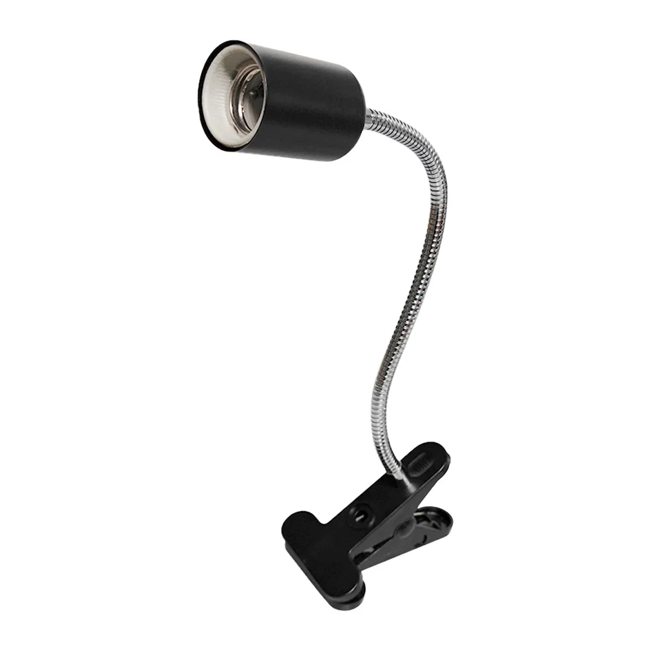 Obrotowa lampa UVA UVB z klipsem do terrarium żółwia i jaszczurki 25-75W Jasnozielony