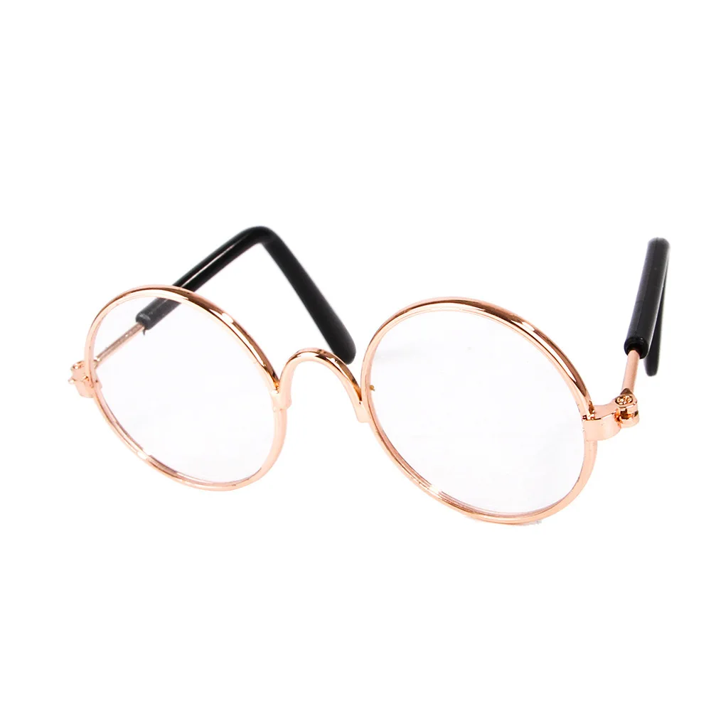 Okrągłe okulary przeciwsłoneczne dla kota i psa vintage Zielony