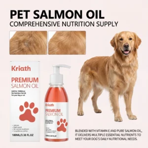 Olej z łososia dla psa i kota Omega 3 100 ml 
