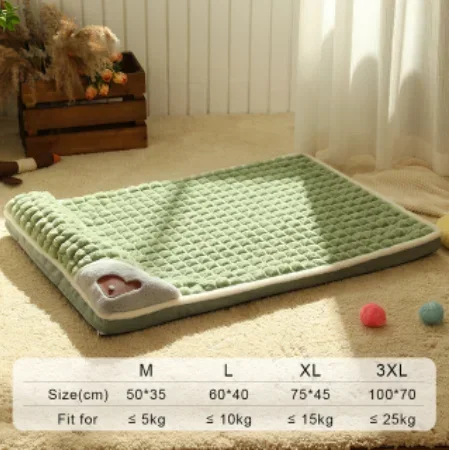 Ortopedyczne legowisko z pianką memory foam dla psa i kota Biały