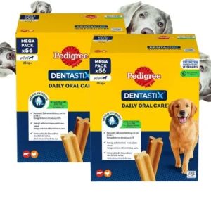 Pedigree Dentastix przysmaki dentystyczne dla dużych psów 25kg+ 2x56szt