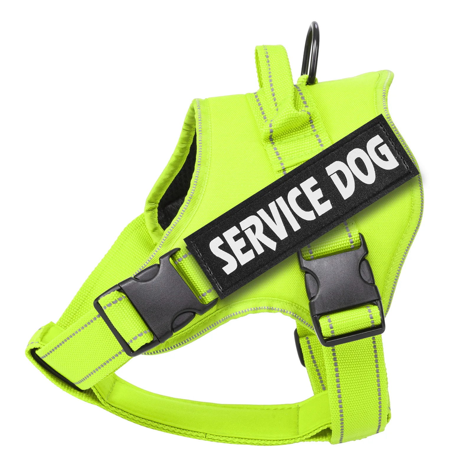 Personalizowane szelki dla psa z imieniem Zielony