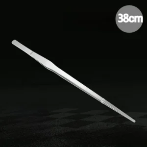 Pęsety do akwarium ze stali nierdzewnej 27-48 cm do roślin i karmienia gadów Zielony